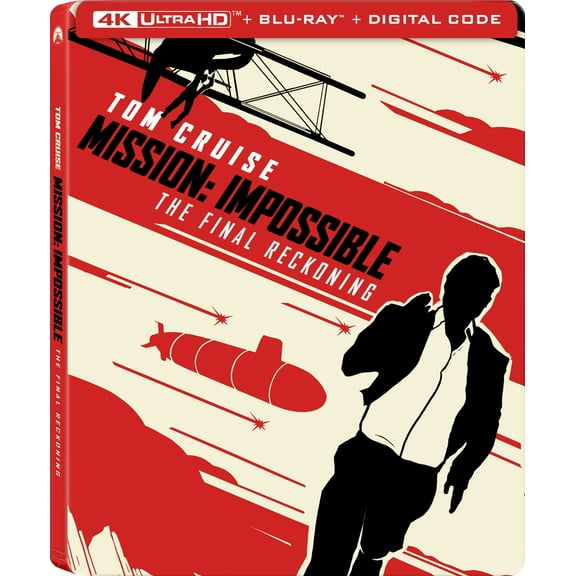 Mission: Impossible - The Final Reckoning (Steelbook) (4K Ultra HD   Blu-ray   Digital Copy)