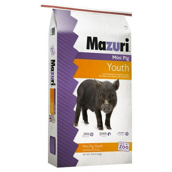 Mazuri Mini Pig Youth Diet, 25lb Mazuri