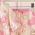 thumbnail image 4 of 2 Piece Girls Pajamas Cotton Long Sleeve Pajamas Toddler Girls Pjs Kids Sleepwear Sets,6-12 Months 12-24 Months 2t 3t 4t 5t 6t 7t 8t 9t Children(Pink,6-7 Years), 4 of 7