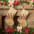 thumbnail image 3 of Zufioo Vintage Baseball for 18-inch Stitching Christmas Stockings, Suitable for Christmas, Christmas Trees, Indoor and Outdoor Holiday Decorations-Short plush, 3 of 8