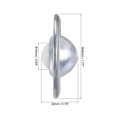 thumbnail image 2 of Uxcell Ball Transfer Bearing Unit mm Lbs Nylon Flange-mount Type for Transmission 6pcs 16mm, 2 of 4