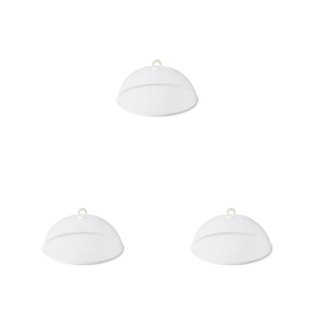 Ounissouiy Cubierta para alimentos, accesorios para el hogar multiusos, carpa antivoladora, artesanía, sombra redonda, ahorro de espacio, Type1 NO1