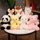 thumbnail image 1 of 20cm 6 Styles Kawaii Panda Rabbit Husky Plush Animal Toy Cute Soft Cartoon Lovely Stuffed animal Room Decor Gifts Kids Girls Toy zhangyuxiang LED, 1 of 2