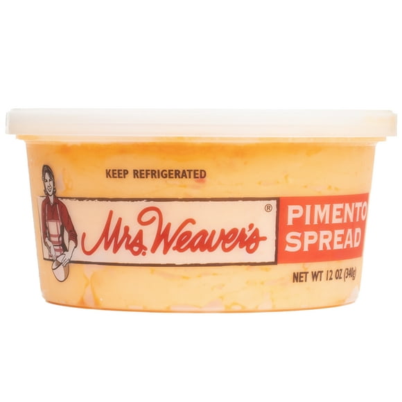 Mrs. Weaver's Traditional Ready-to-Serve Pimento Cheese Spread Medium, 12 oz (Refrigerated)