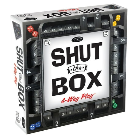 UPC: 0802221535022 | Front Porch Classics | Game Shut-The-Box 4 Way Play Board Game