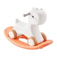 thumbnail image 1 of VEVOR 3 in 1 Rocking Horse for Toddlers 1-3 Years, Baby Rocking Horse with Detachable Balance Board and 4 Smooth Wheels., 1 of 9
