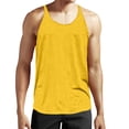 thumbnail image 1 of TSADFHJI Women Tops Winters Plus Size Mens Tank Top Soft Performance Boxing Gym Shirts Plain Muscle Tee Xl Yellow, 1 of 3