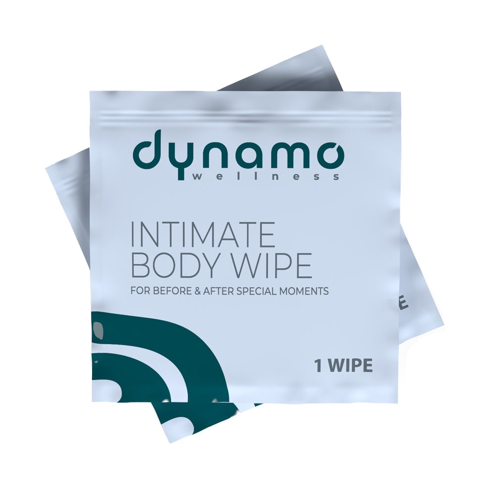 Screaming O Dynamo Wellness Intimate Body Wipes for Women pH-Balanced Feminine Wipes with Aloe & Chamomile, Bowl of 100