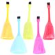thumbnail image 1 of GOOHOCHY 5 cepillos de limpieza multifuncionales para teclado, para el hogar y la oficina (amarillo, verde, azul, rosa y rojo), 1 of 8