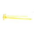 thumbnail image 3 of Adjustable Lens Angle Plastic Rectangular Reading Glasses Yellow +1.00, 3 of 4