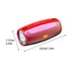 thumbnail image 3 of Altavoz Bluetooth con luces de colores - batería de 1200mAh, reproducción de 10 horas, Bluetooth 5.0, sonido HIFI de 360°, tarjeta USB/TF/entrada AUX, 3 of 5