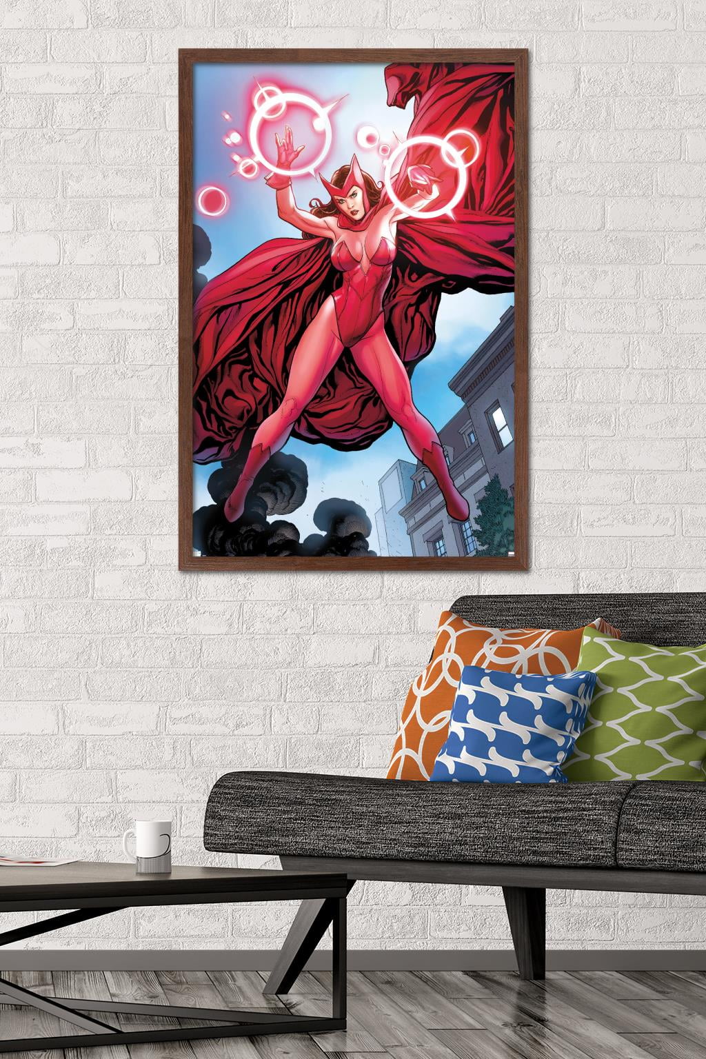 Trends International Marvel Comics - Scarlet Witch - Avengers Vs. X-Men #0  Framed Wall Poster Prints