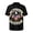 America, variant on Soft Men's Short Sleeve Shirt for Travel Resort, Zigzag Stripe Print Non Elastic Breathable Men's Short Sleeve Button Down Shirt Skin Friendly