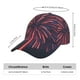 thumbnail image 2 of Fotbe Fireworks3 Gorro Clásico de Béisbol, Gorra Ajustable con Broche Snapback, Gorro de Exterior de Algodón Suave, 2 of 6