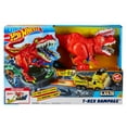 thumbnail image 3 of Hot Wheels City T-Rex Rampage Play Set, 3 of 6