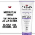 thumbnail image 5 of Cremo French Lavender Moisturizing Shave Cream, Astonishingly Superior Shaving Cream For Women, Fights Nicks, Cuts and Razor Burn, 6 Fl Oz (2 Pack), 5 of 7