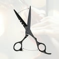 thumbnail image 7 of Unique Bargains Professional Hair Cutting Scissors Black Scissors 0.91"x0.67" Stainless Steel for Hair Cutting, 7 of 7