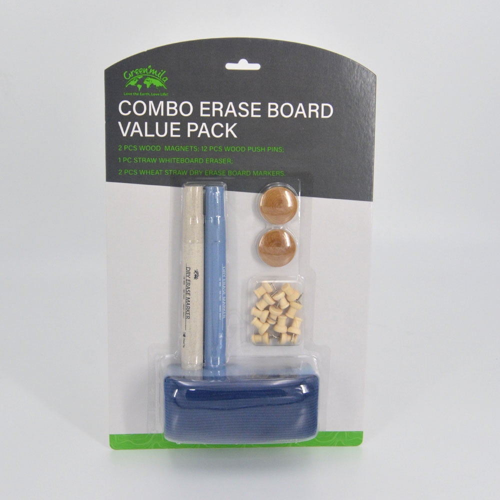 GreenMila Recycled Combo erase board value accesories sets