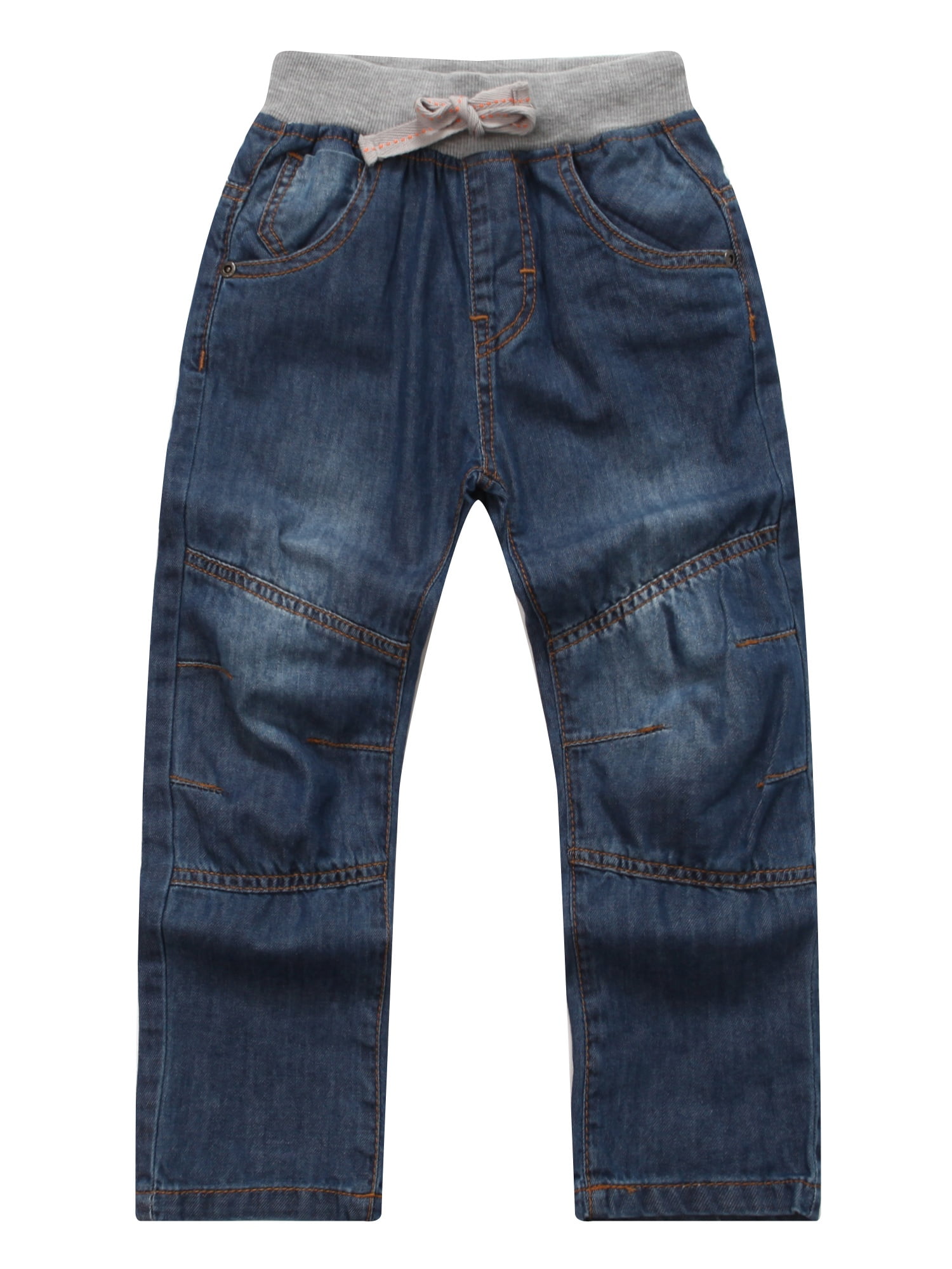 Richie House Boys' Jeans with Elastic Waistband RH0691 Size 12