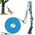 thumbnail image 3 of Spring Pole Dog Rope Toys, Outdoor Hanging Dog Tree Tug Toy , 360 Degree Rotating Muscle Builder Exercise Interactive Tug of War Dog Toy for Indoor Outdoor, 3 of 8