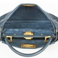 thumbnail image 6 of Pre-Owned FENDI Peekaboo Regular Handbag Leather 8BN226 Blue Beads (Good), 6 of 11