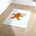 thumbnail image 4 of CafePress - Oh Snap Gingerbread Man Area Rug - 3'x5' Decorative Area Rug, Fabric Throw Rug, 4 of 5