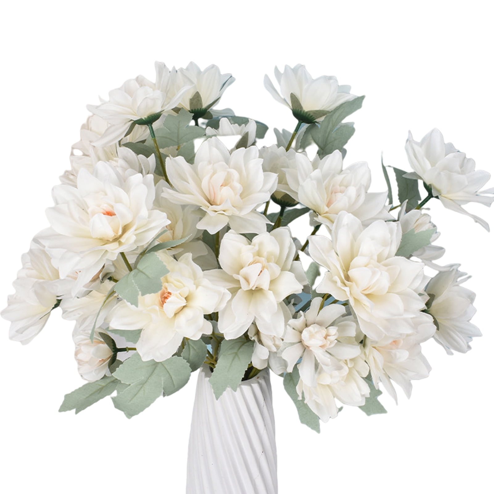 Visland 3PCS Artificial Peonies Flowers,Fake Peonies for Home