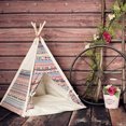 thumbnail image 3 of Handmade pet tent (natural), 3 of 4
