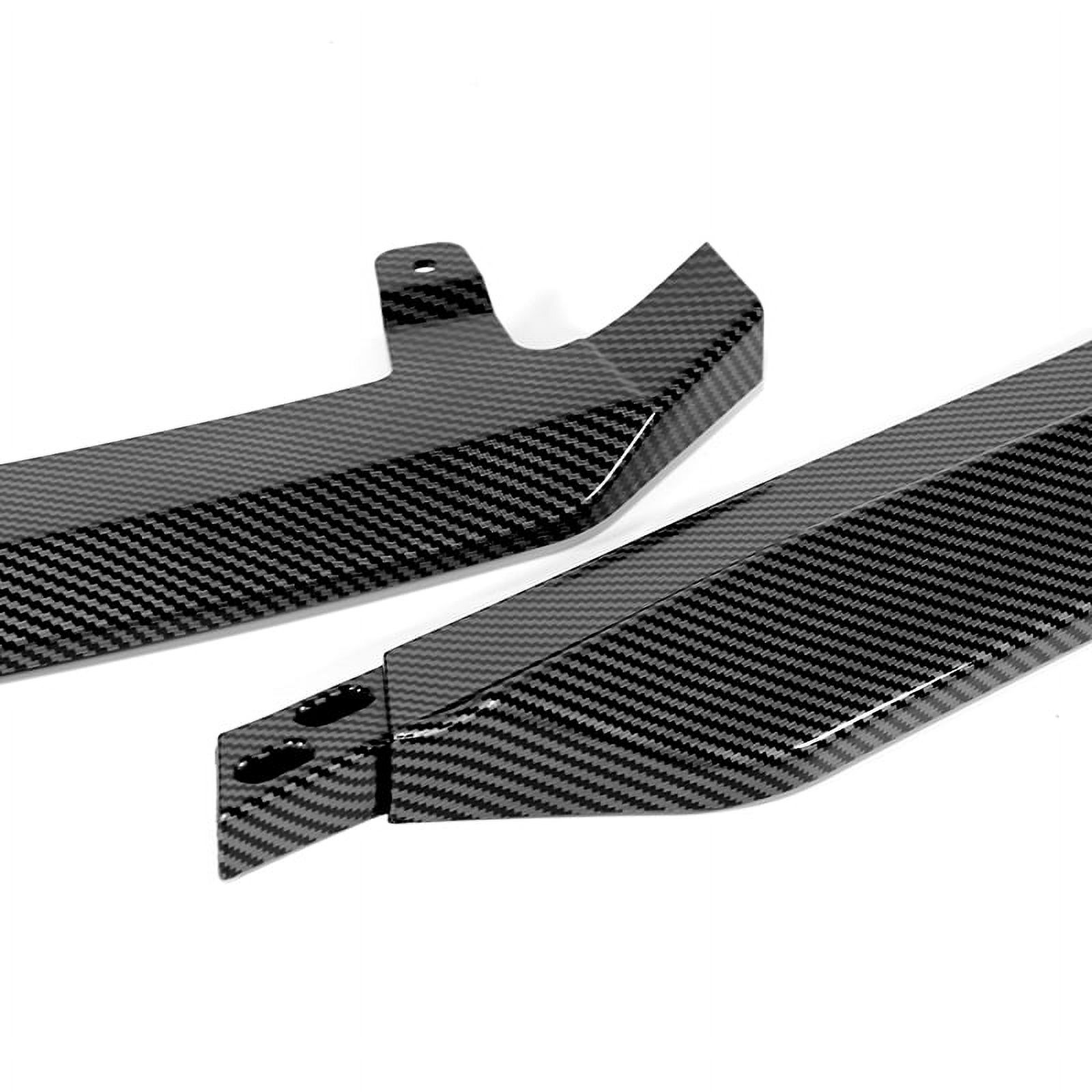 Stay Tuned Performance Front Bumper Lip 3pcs For 2021-2025 Lexus IS300 IS350 Base V-Style Carbon Look