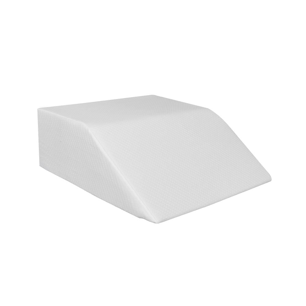 UBesGoo Best Wedge Pillow Elevating Memory Foam Leg Rest Pillow White