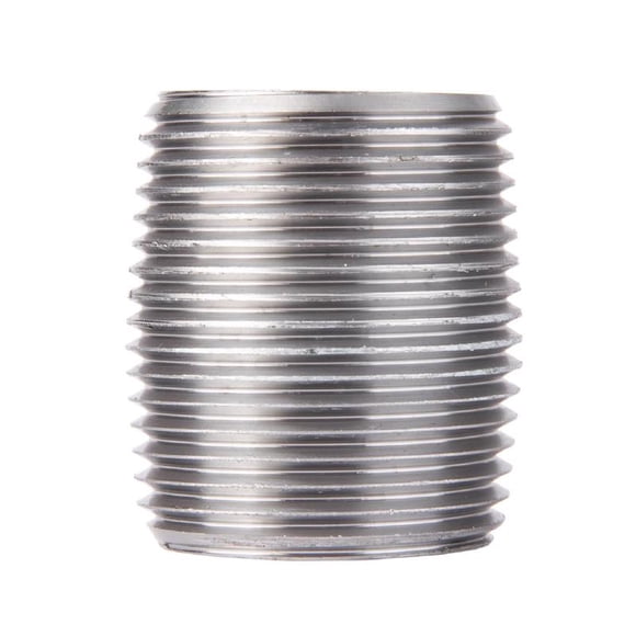 Close Nipple STZ Industries de acero galvanizado MIP de 4 cm