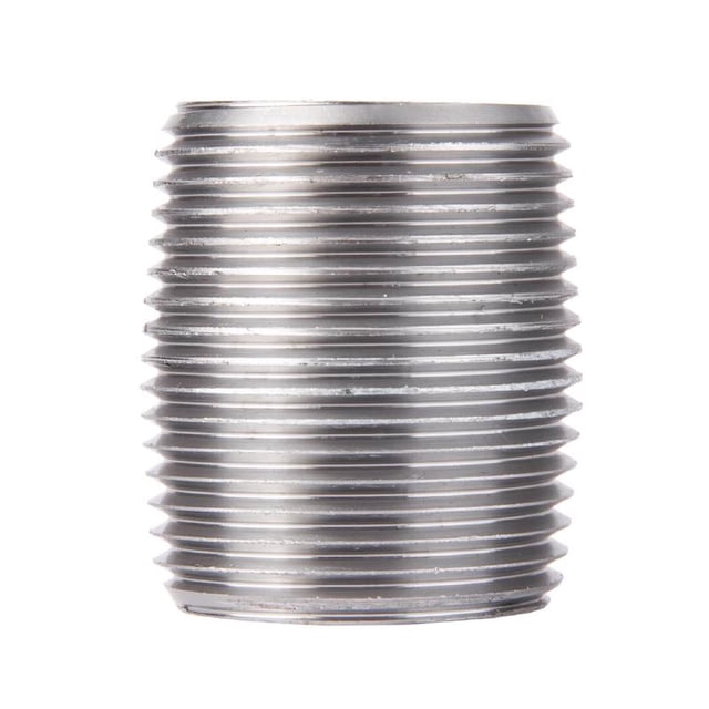 Close Nipple STZ Industries, acero galvanizado, 6,35 cm