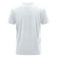 thumbnail image 2 of Pxiakgy mens dress shirts Men's Summer Casual Outdoor T-Shirt Plus Size Sport Fast-Dry Breathable Tops dress shirts for men mens shirts White + 5XL, 2 of 4