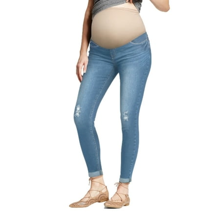 

HyBrid & Company Super Comfy Stretch Women s Skinny Maternity Jeans