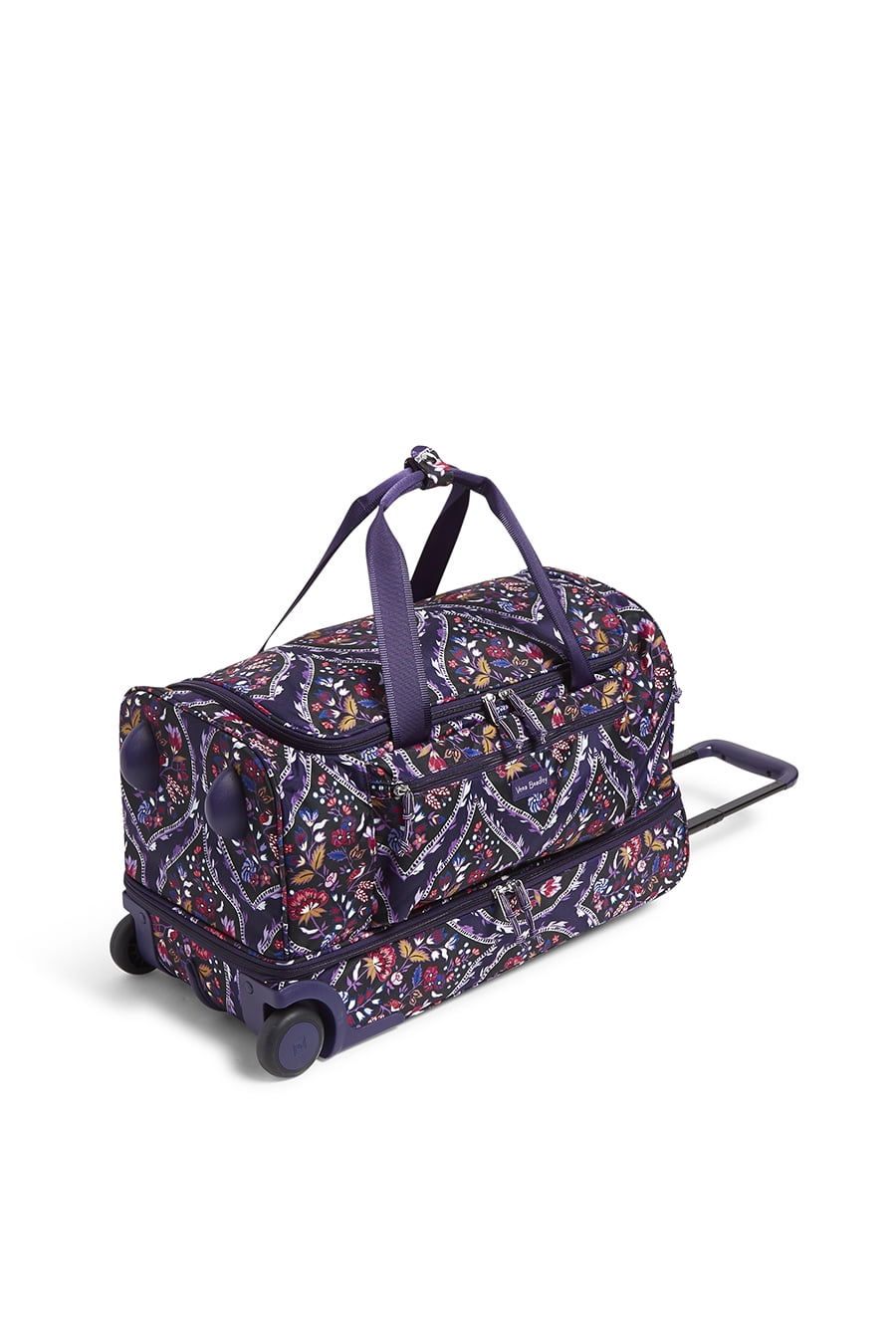 vera bradley foldable rolling duffel