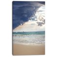thumbnail image 2 of Heavy Clouds over Pacific Ocean - Seascape Canvas Art Print, 2 of 3