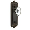 thumbnail image 5 of Grandeur Winpro_Psg_234 Windsor Solid Brass Rose Passage Door Knob Set - Nickel, 5 of 7