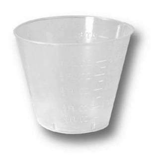 Medicine Cups - Disposable Graduated Medical Grade Plastic Measuring Cups  (1000)