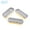 Gold, variant on 10Pcs Mini Loaf Pans With/Without Lids 6.8OZ Rectangle Aluminum Foil Baking Pans Reusable Mini Bread Containers Muffin Tins