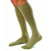 Jobst for Men Casual Knee High Socks 20 to 30 Mmhg Khaki Small, 1 Ea