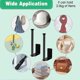 thumbnail image 5 of Pcs Wall Mounted Hat Rack, Adhesive Cap Holder, Stainless Steel Hat Hook, Suitable For Various Hats, Scarves, Clothes, Keys And Jewelry (black), 5 of 5