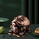 thumbnail image 3 of Cenicero de sapo con tapa, resistente al viento, para escritorio y interior Bronce rojo, 3 of 8