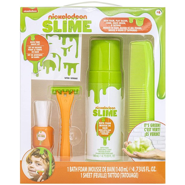 Townley Boy Nickelodeon Slime Pretend Shave Kit for Boys, Ages 3