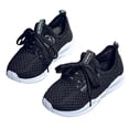 thumbnail image 4 of Zapatillas Ligeras E Informales para Caminar CUTICAT para niños de 3 a 12 tres negro 31 Zapatillas deportivas, 4 of 6