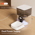 thumbnail image 5 of dudupet Automatic Cat Feeder,4L Timed Cats Food Dispenser Smart Pet Feeder Dogs 1-4 Meals per Day, 5 of 9