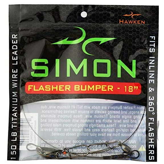 Simon 24" Titanium Bumper for Trolling Flashers