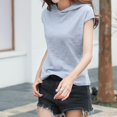 thumbnail image 3 of Sweater for Women, Long Sleeve V-Neck Solid Casual Pullover in Soft Polyester Fabric, Hand Wash Cold, Fits Asian Figure Sizing, 3 of 6