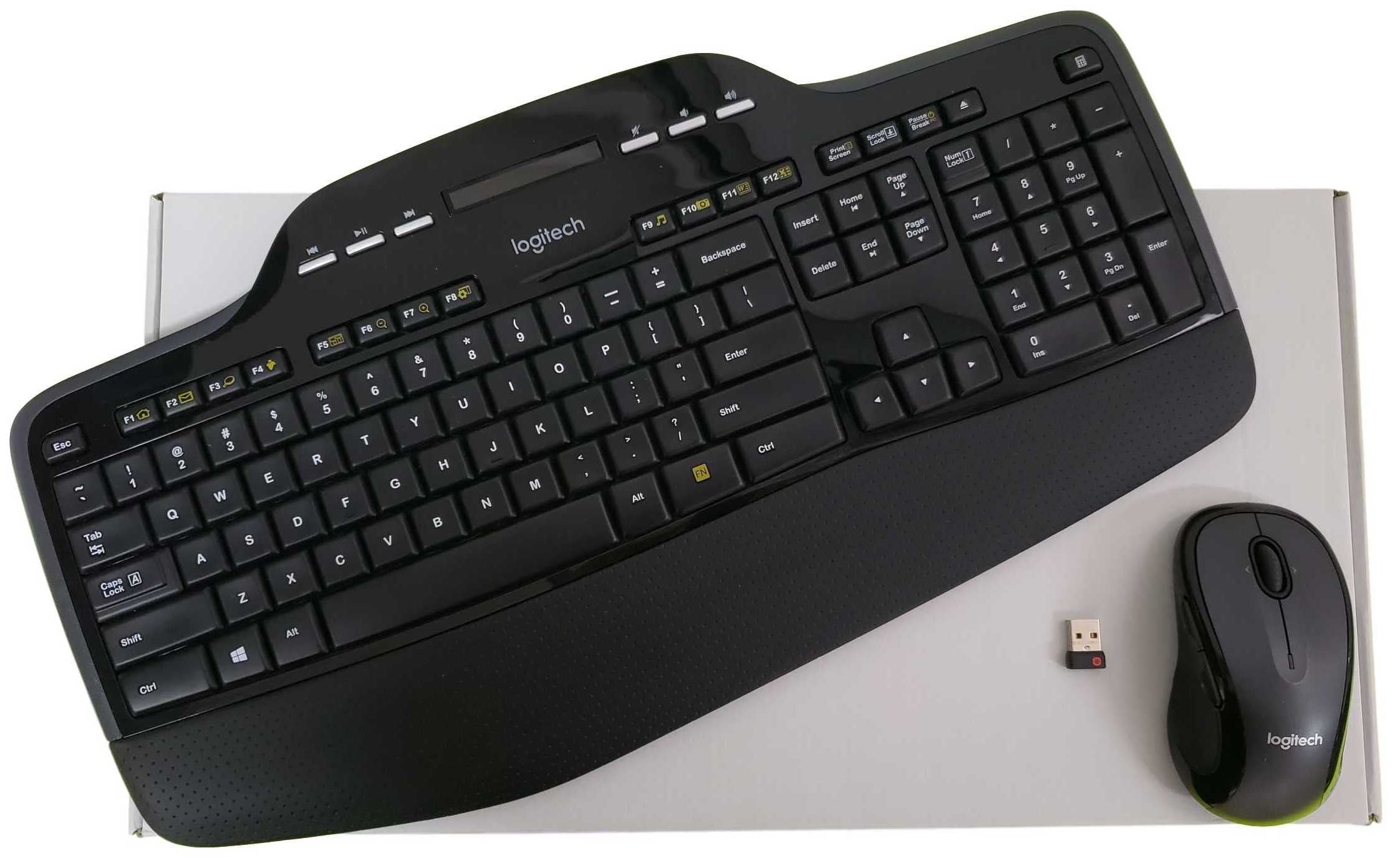 Logitech MK735 Wireless Keyboard and Mouse Combo - MK710 Keyboard and Wireless Mouse Black - - Walmart.com