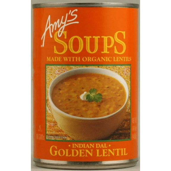 Amy's Organic Soup Golden Lentil 14.4 fl oz Pack of 2