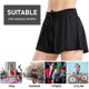 thumbnail image 4 of TFixol Pantalones cortos deportivos 2 en 1 para mujer, cintura alta, transpirables, de secado rápido, con cordón para correr, 4 of 8